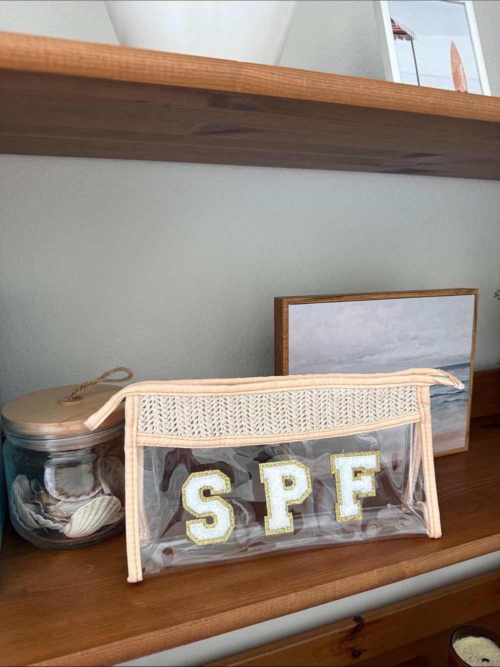 Clear bag SPF 10x5.5”